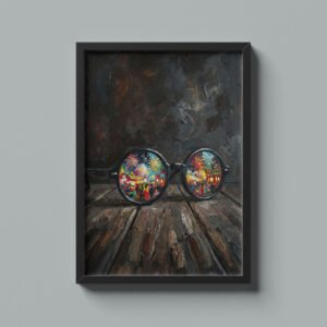 لوحة جدارية: ألوان الحارة